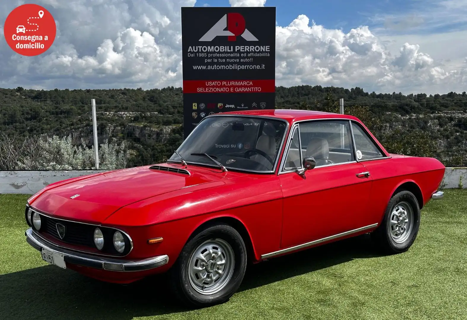 Lancia Fulvia Coupé 1.3 S   ASI Rojo - 1