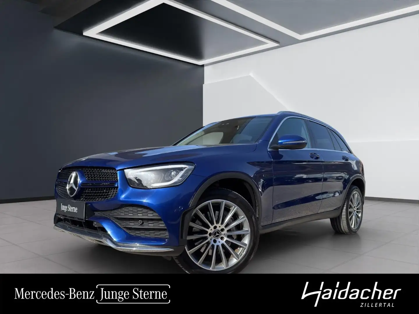 Mercedes-Benz GLC 300 de 4MATIC PTS Shz Ambi Mbeam eHeck AMG Blau - 1