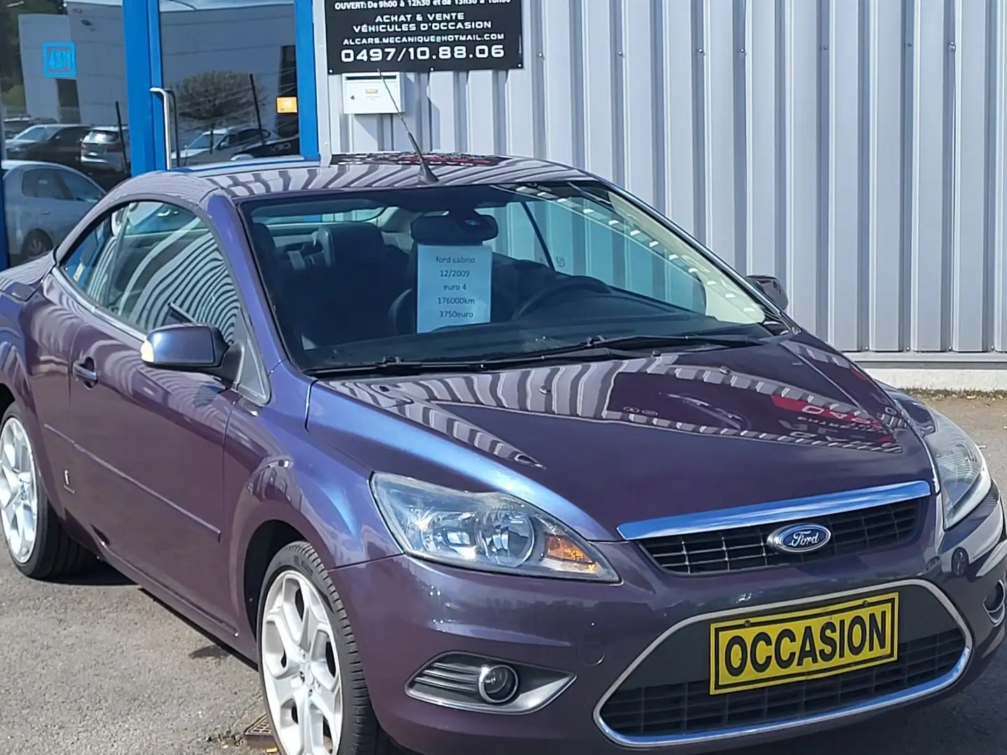 Ford Focus CC 2.0 TDCi Sport DPF Burdeos - 2