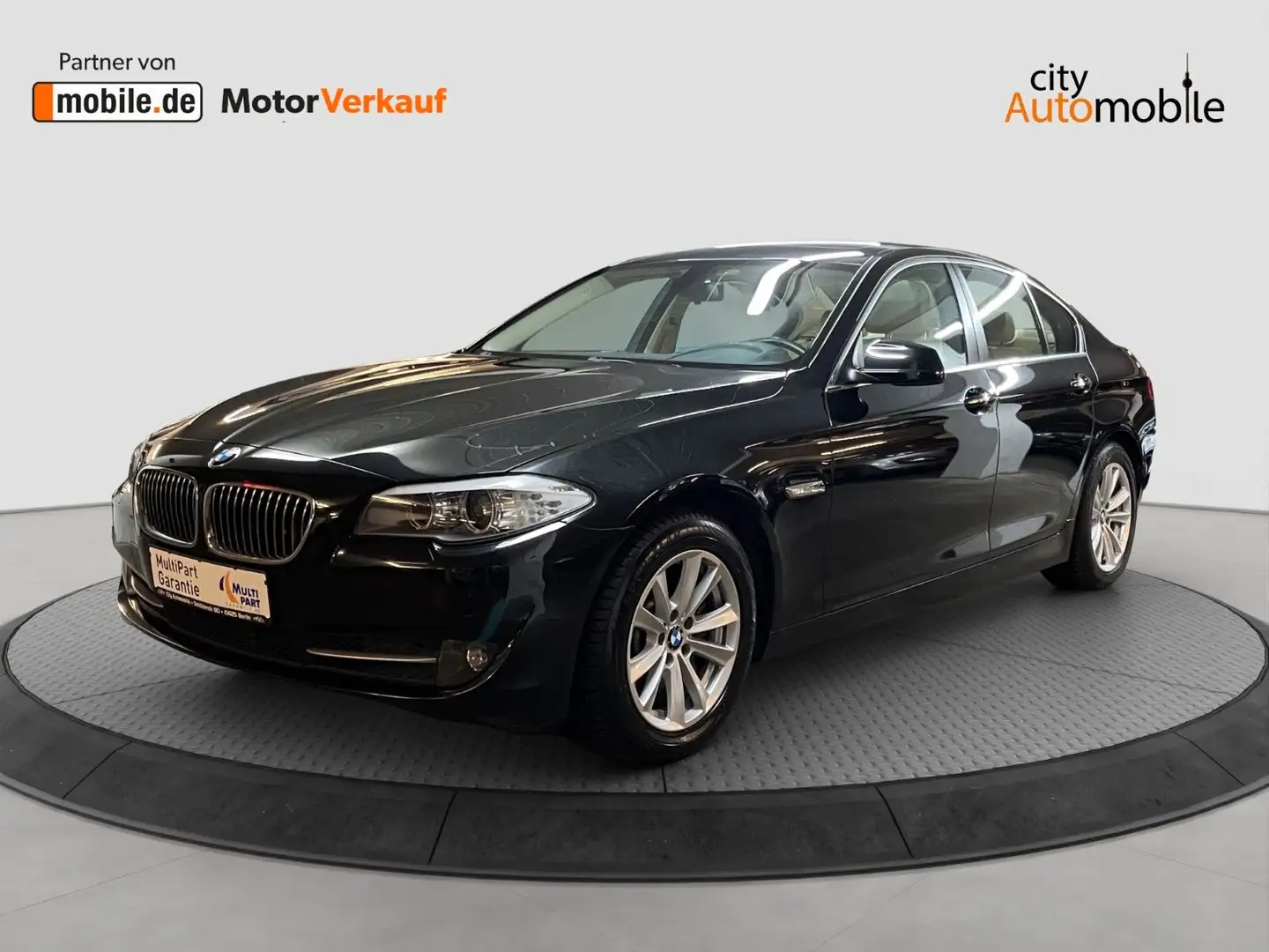 BMW 525 d X/Drive/1.Hand/S-Dach/SHZ Schwarz - 1