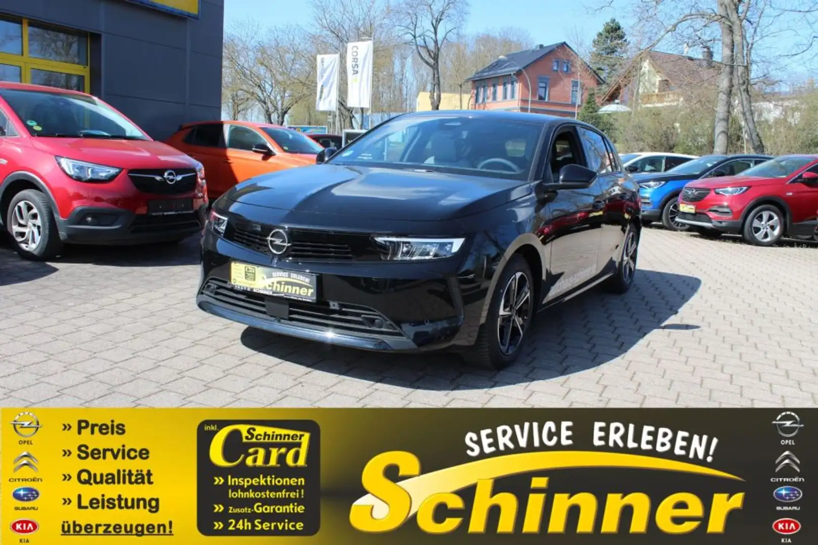 Opel Astra 1.2 Turbo Edition Schwarz - 1
