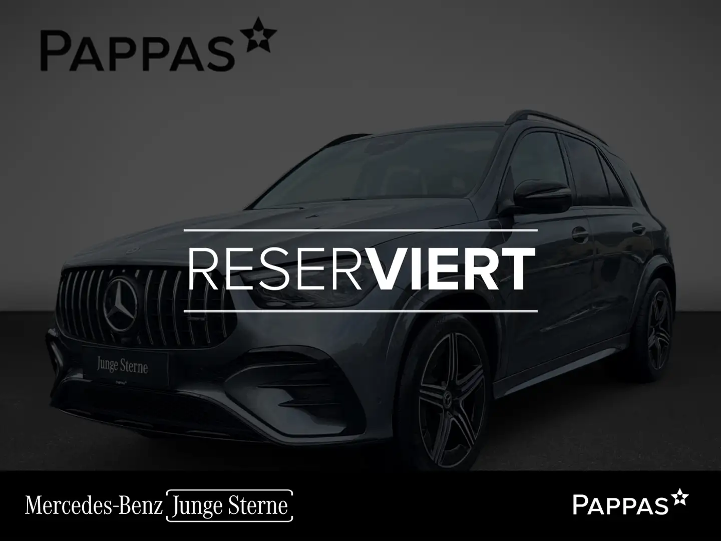 Mercedes-Benz GLE 450 d 4MATIC Stdhz PTS Distr Navi Sitzklima Grau - 1