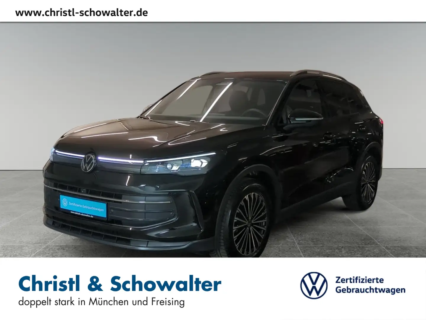 Volkswagen Tiguan 1.5 eTSI DSG GOAL AHK MATRIX NAVI KLIMA Schwarz - 1