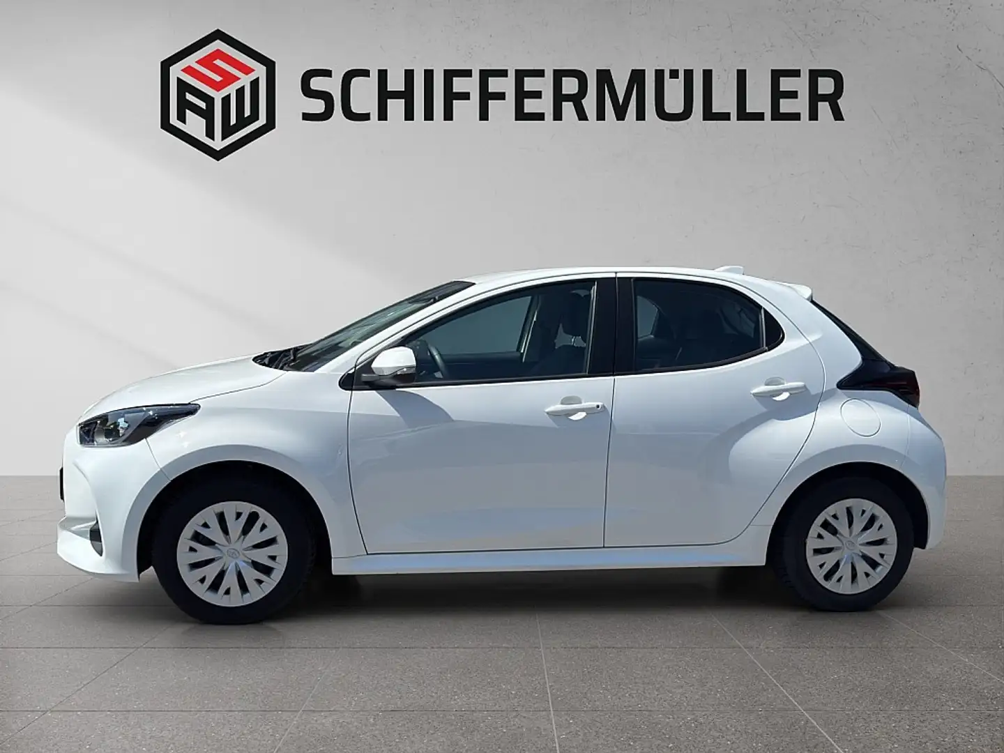 Toyota Yaris 1,0 VVT-i Active Weiß - 2