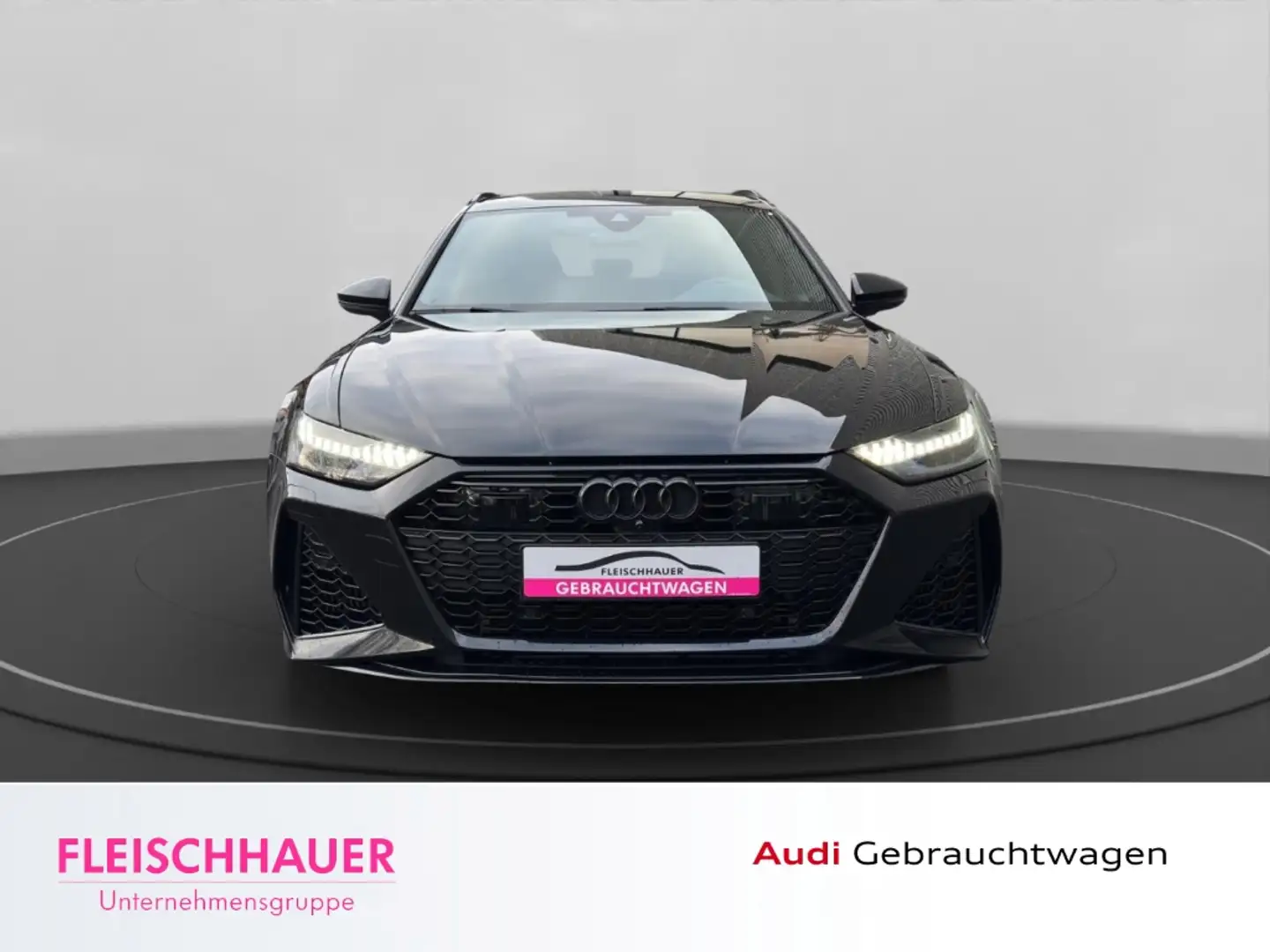 Audi RS6 Avant 4.0 TFSI qu. Laser+Dynamik+B&O+360°+Tour+Sta Schwarz - 2