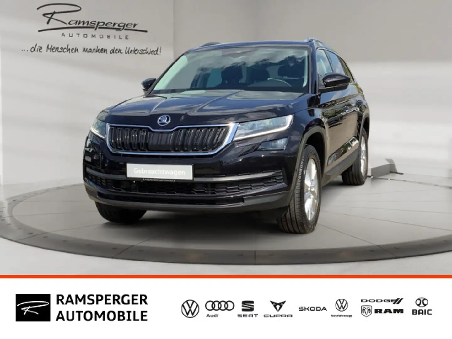 Skoda Kodiaq 1.4 TSI DSG Style 4x4 GRA LED Navi Schwarz - 1