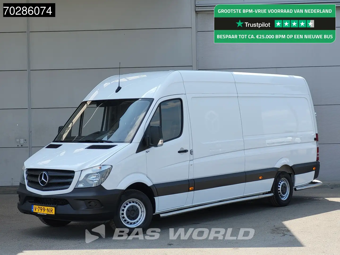 Mercedes-Benz Sprinter 311 CDI Automaat L3H2 Camera Euro6 L3 15m3 Wit - 1
