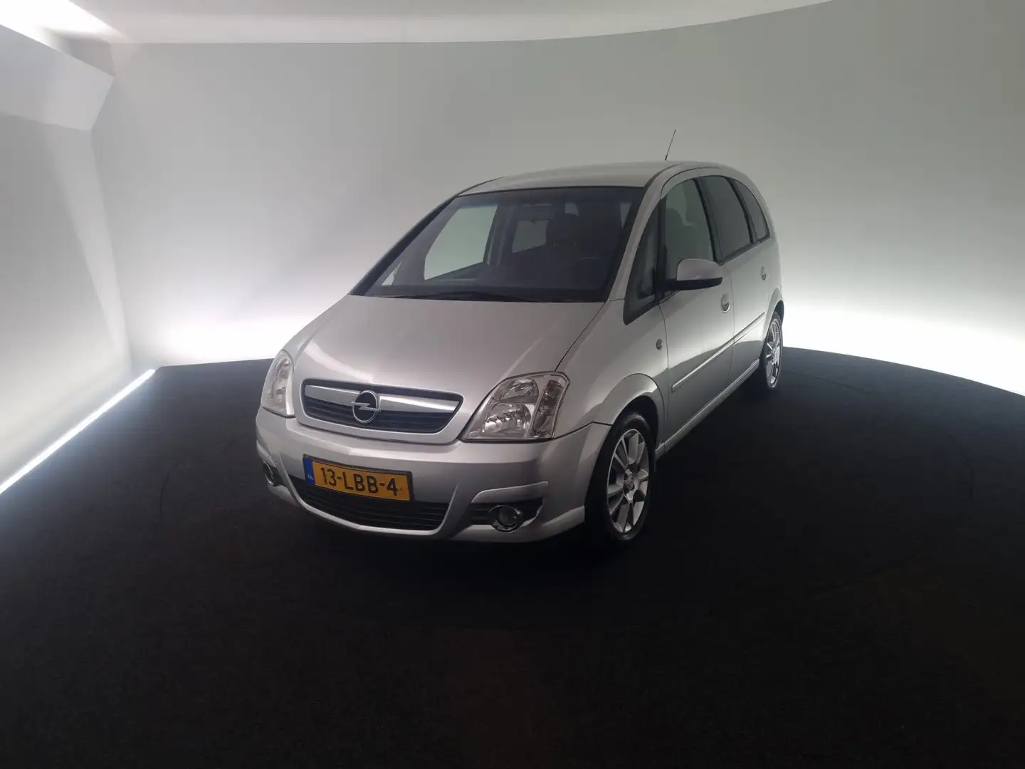 Opel Meriva 1.6-16V Cosmo, Half leer, Climatronic, trekhaak Grijs - 2