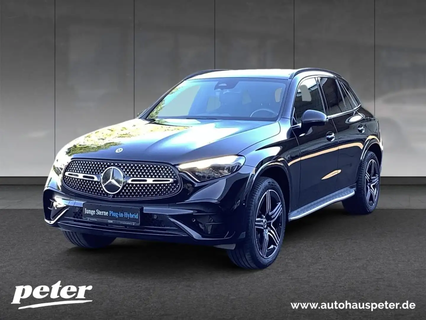 Mercedes-Benz GLC 300 de 4M AMG/NIGHT/20"/9G/DIGITAL/360°K/AHK Schwarz - 1