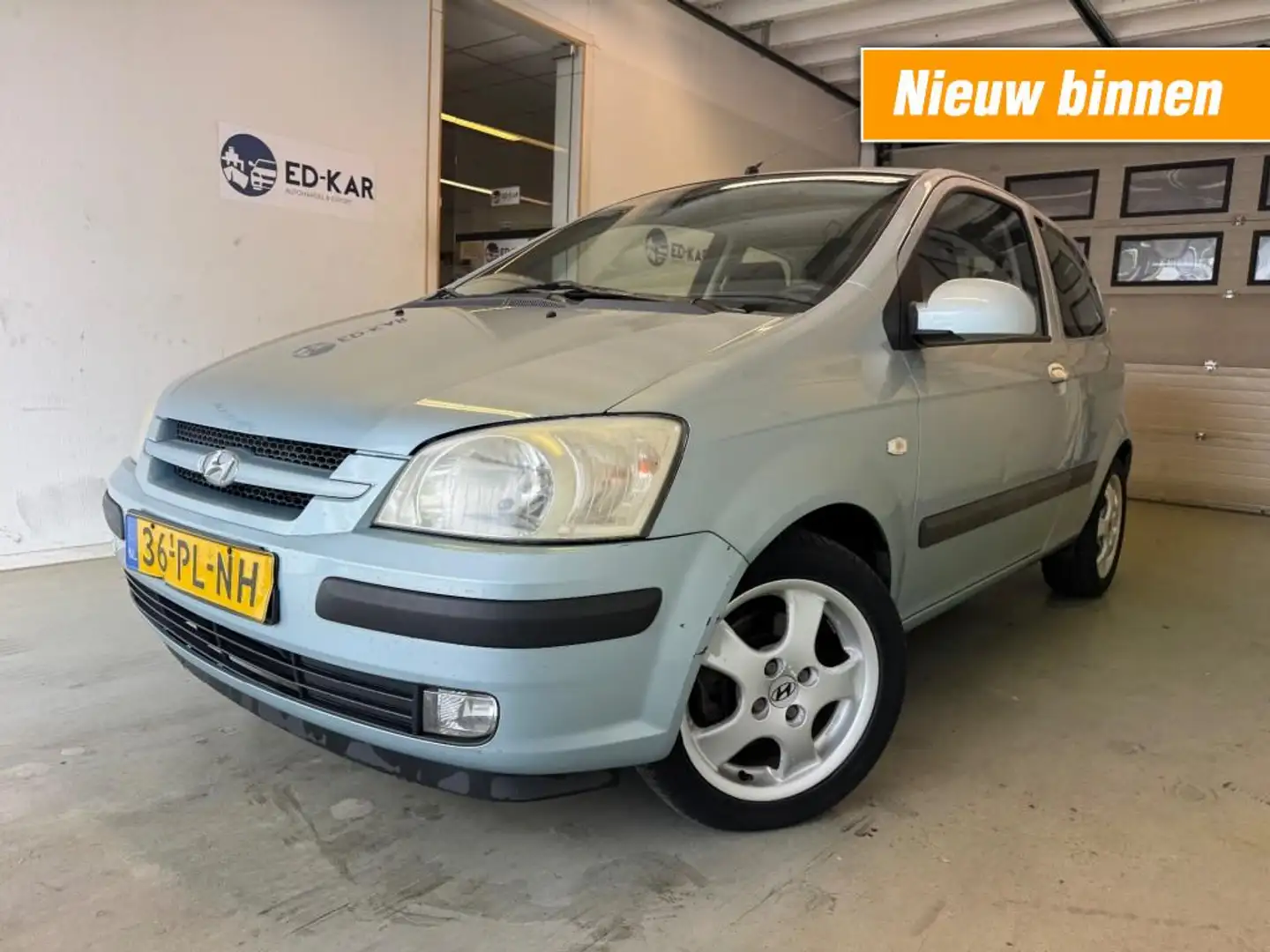 Hyundai Getz 1.3i GLS Motion AIRCO LMV RIJDT GOED 3DE EIG. NAP Albastru - 1