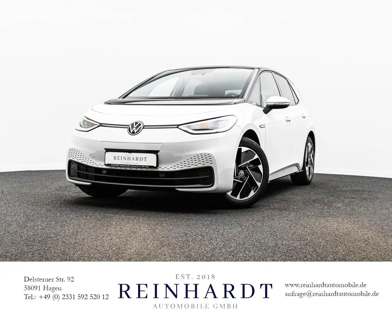 Volkswagen ID.3 PRO PERFORMANCE TECH ACC/HuD/PANO/WÄRMEP. Blanc - 1