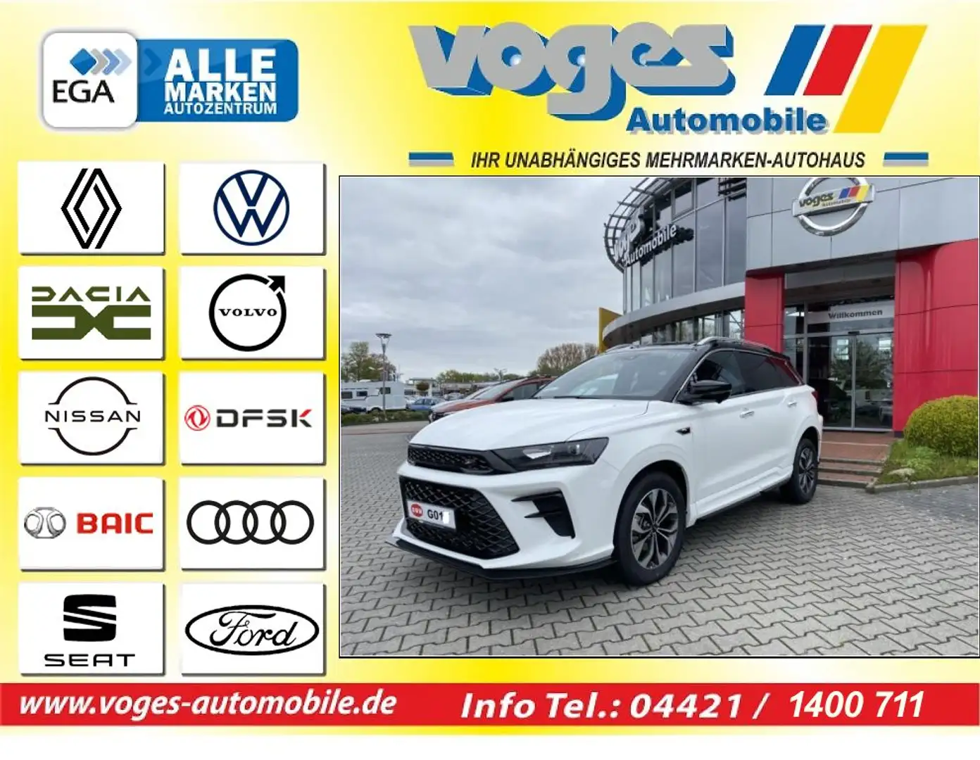 SWM G01 G01 Premium AUTOMATIK*KAMERA*NAVI Weiß - 1