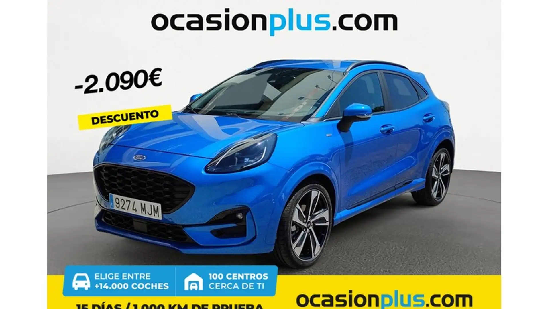 Ford Puma 1.0 EcoBoost MHEV ST-Line X 155 Azul - 1