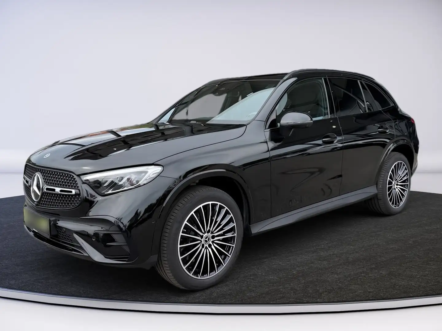 Mercedes-Benz GLC 300 de 4M AMG LINE AHK SITZKLIMAT 20 ZOLL LM Schwarz - 2