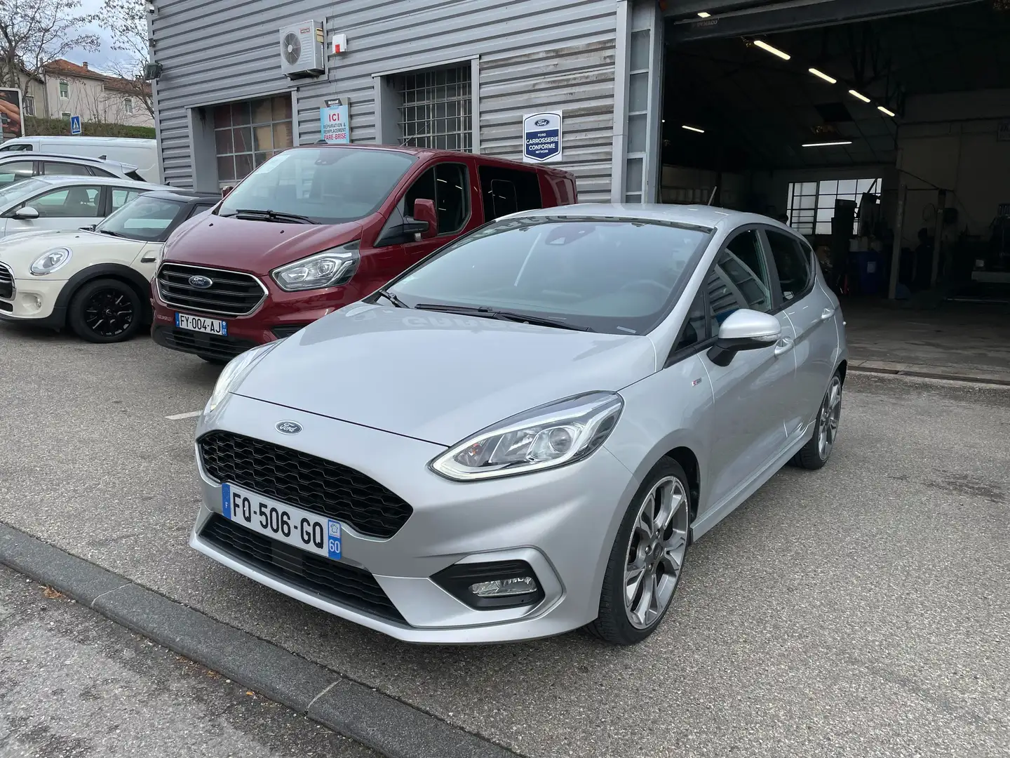 Ford Fiesta 1.0 EcoBoost 95 ch S Argent - 1