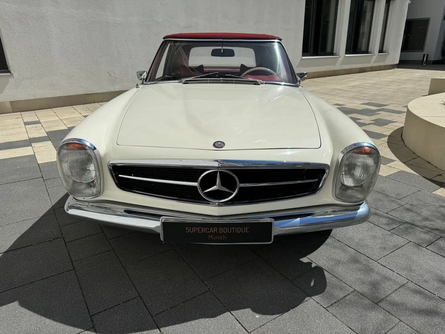 Mercedes-Benz SL 280 //Dt. Auslieferung//Weiss-Rot//Automatik Blanc - 2