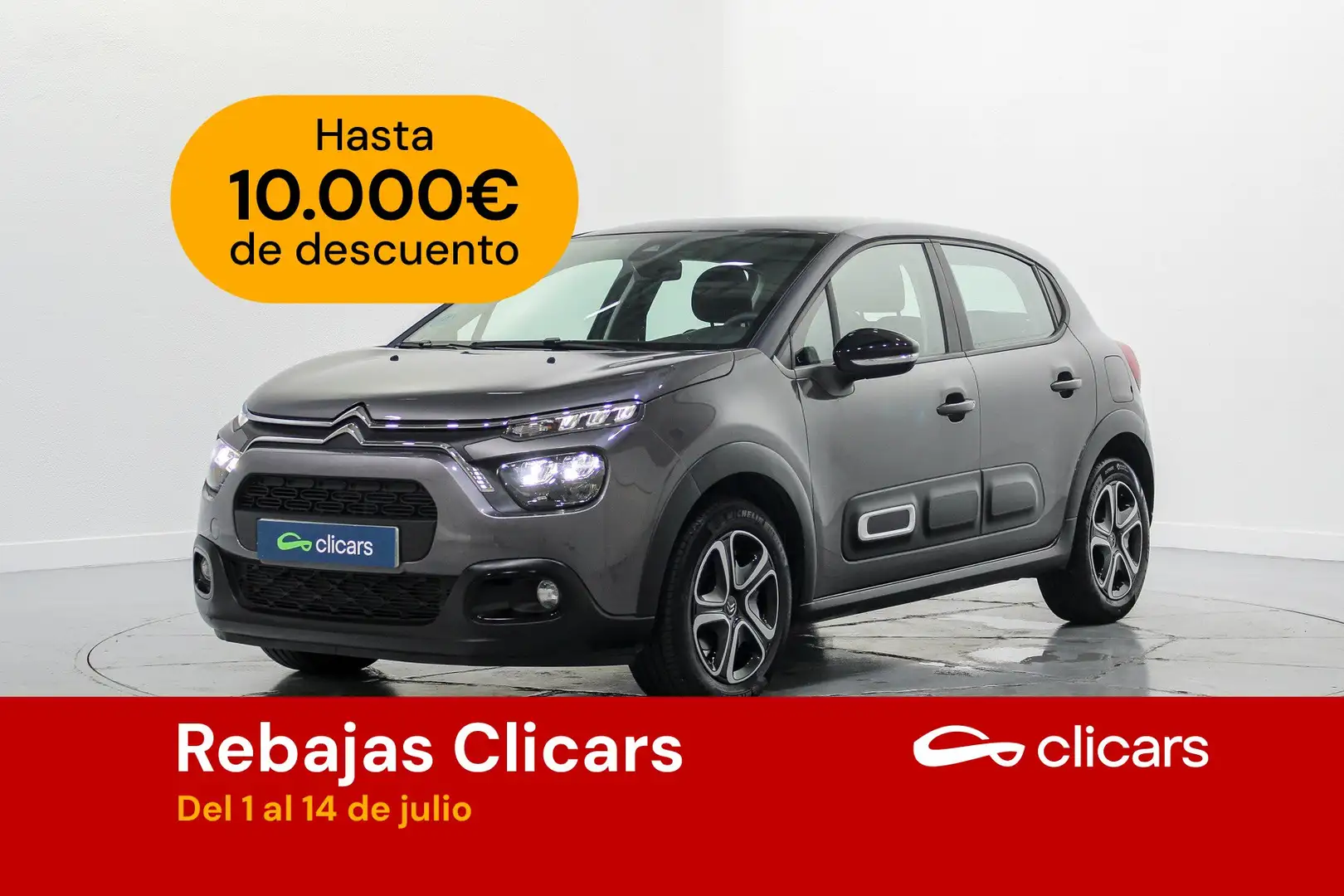 Citroen C3 Origin 1.2 PureTech S&S Plus 83 Gris - 1