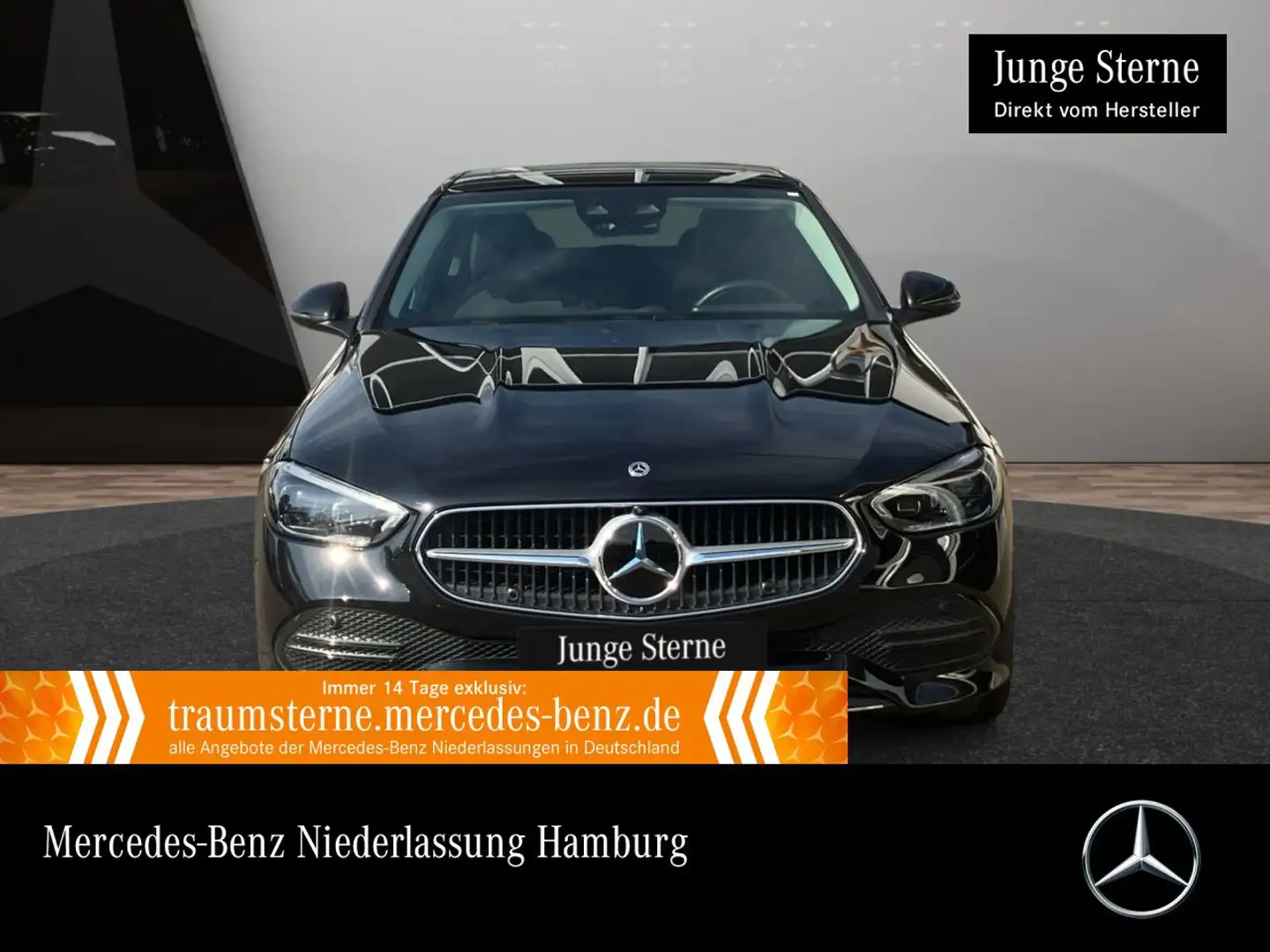 Mercedes-Benz C 300 e AVANTG+360+AHK+KEYLESS+9G Schwarz - 1