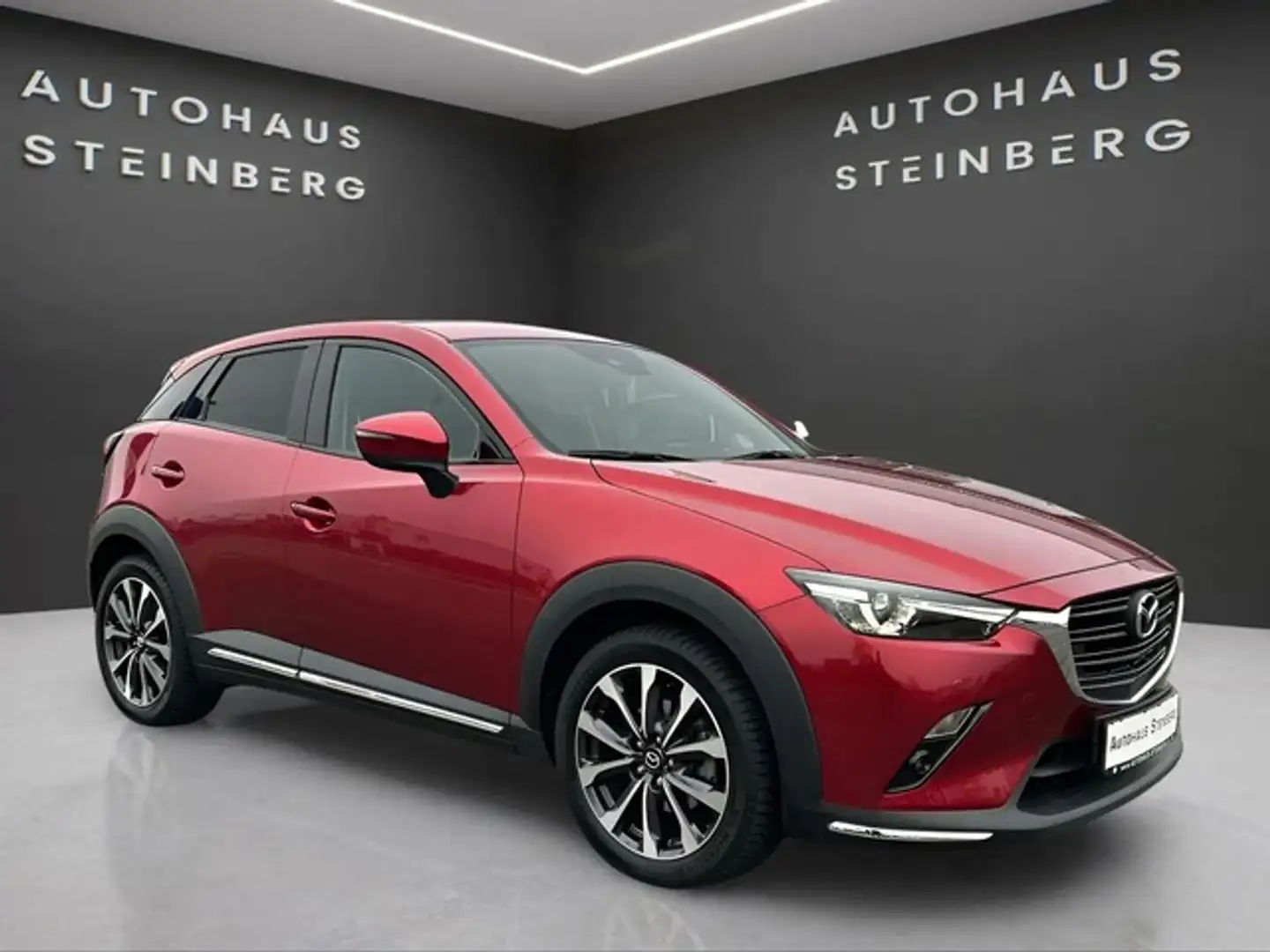 Mazda CX-3 SKYACTIV-G NAVI+KAMERA+SHZ+TEMPO Paars - 1