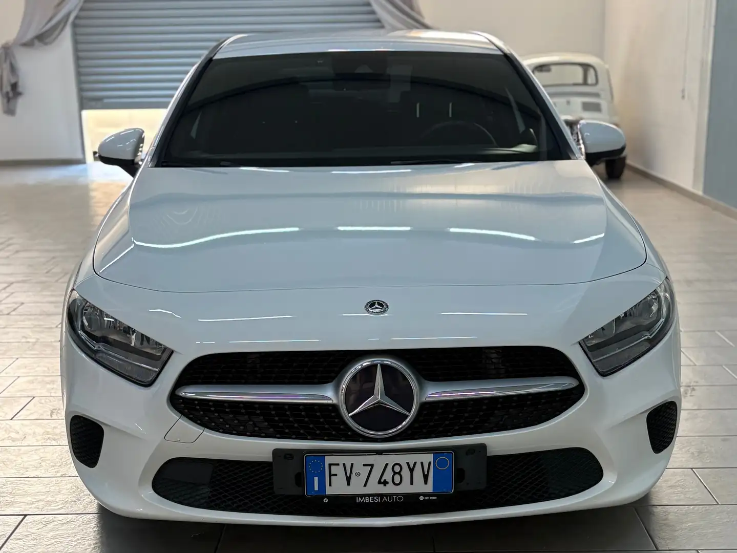 Mercedes-Benz A 180 Classe A - W177 2018d Sport auto Bianco - 1