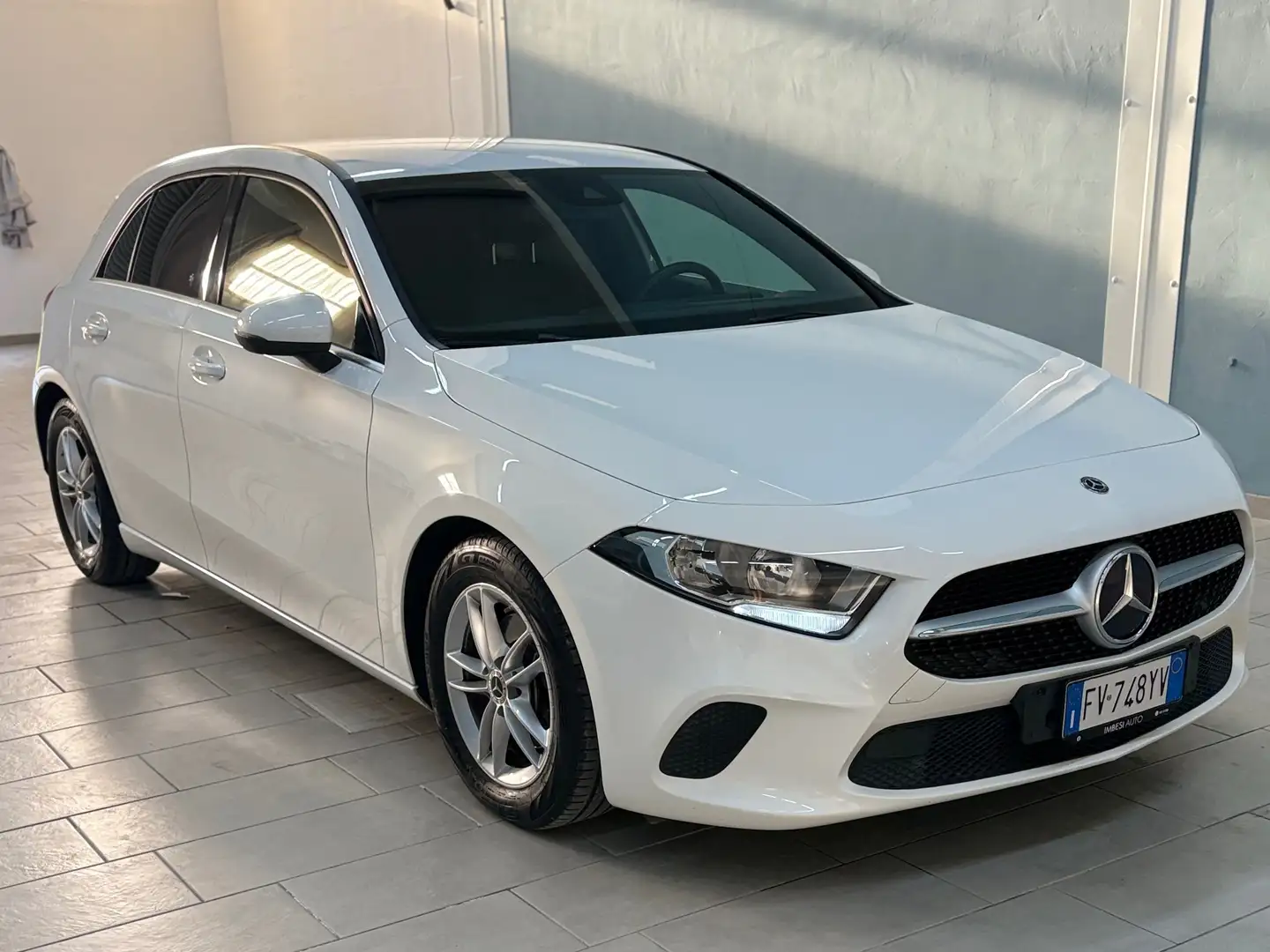 Mercedes-Benz A 180 Classe A - W177 2018d Sport auto Bianco - 2
