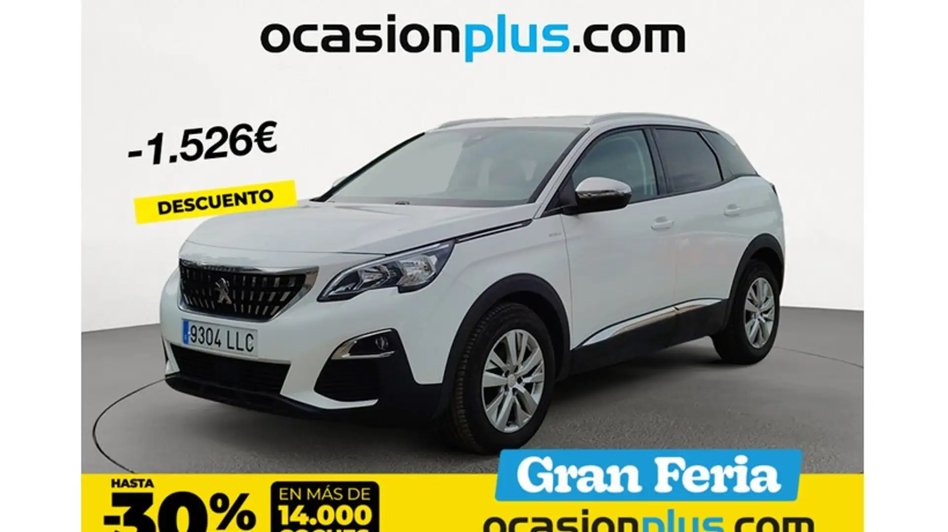 Peugeot 3008 1.6 BlueHDi Style 120 Alb - 1