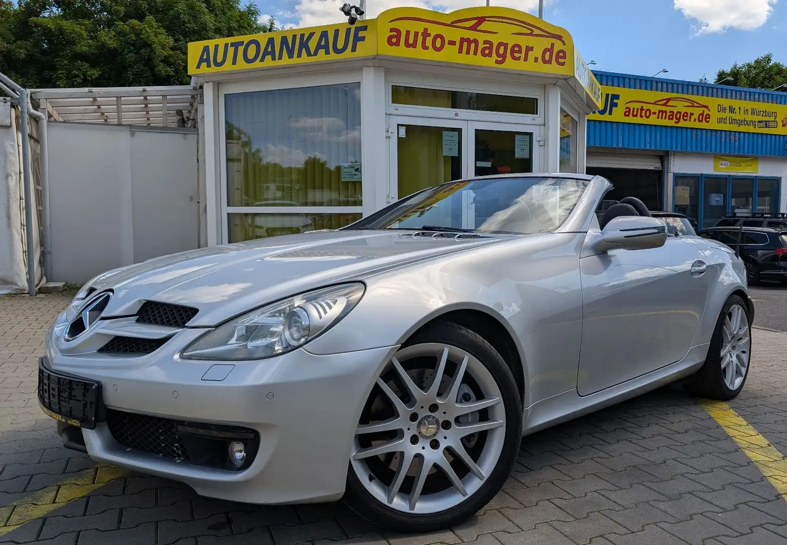 Mercedes-Benz SLK 280 Roadster AMG SportPaket*2Hd*Xen*Airscarf Argintiu - 1