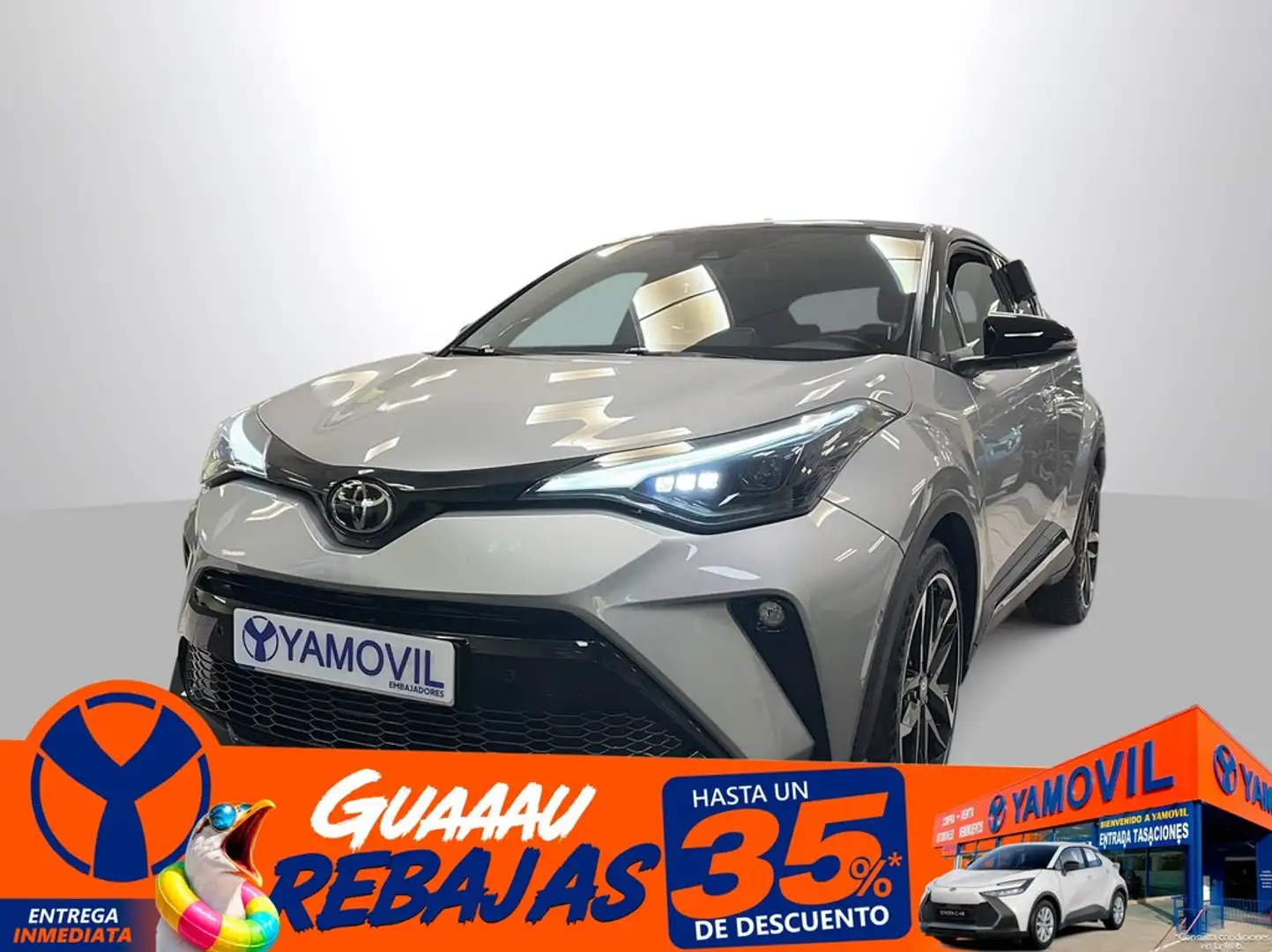 Toyota C-HR 180H GR Sport Gris - 1