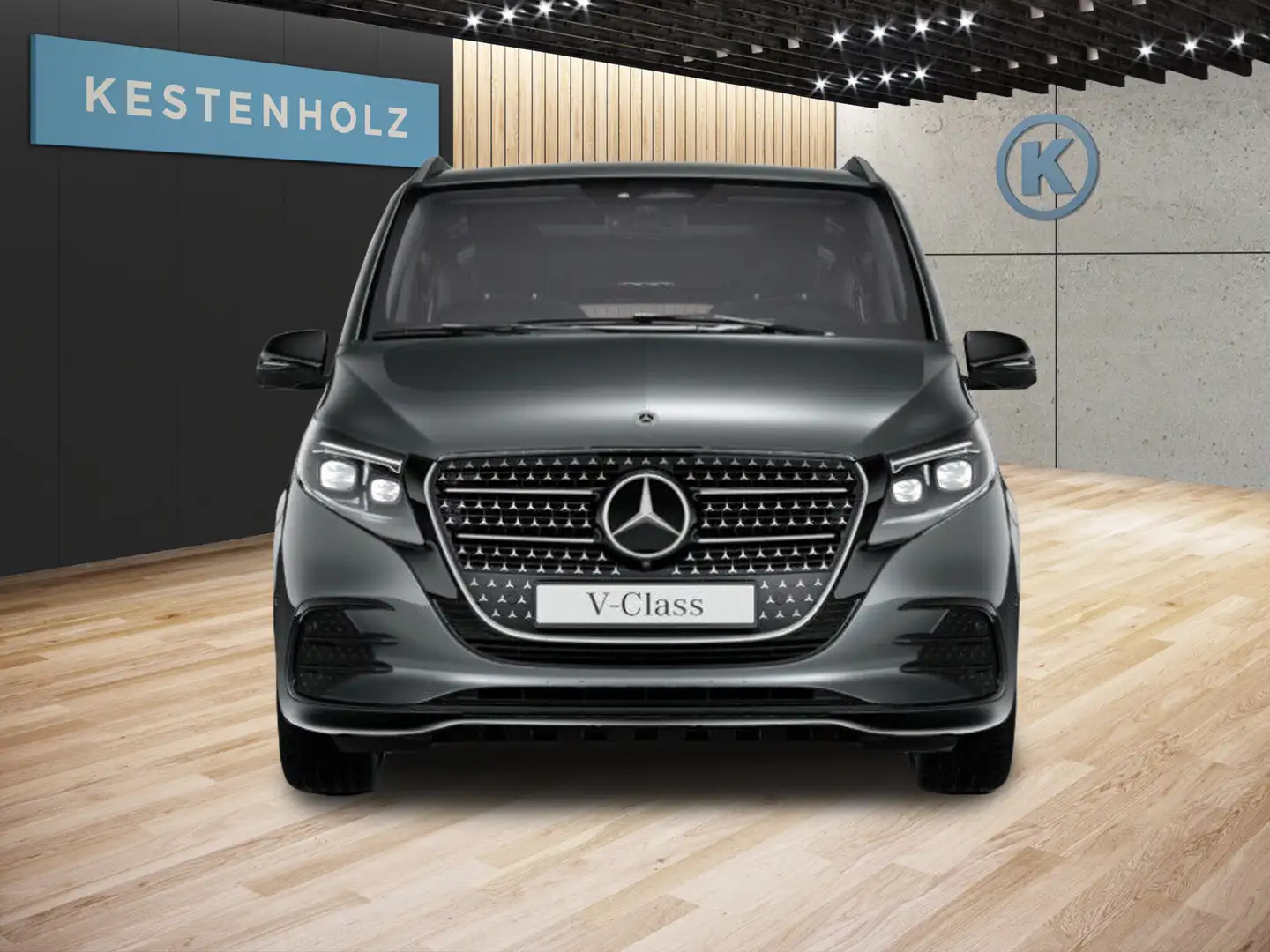 Mercedes-Benz V 250 V 250 d Lang *AVANTGARDE*NIGHT*AHK*PANO*KAMERA* Grau - 2