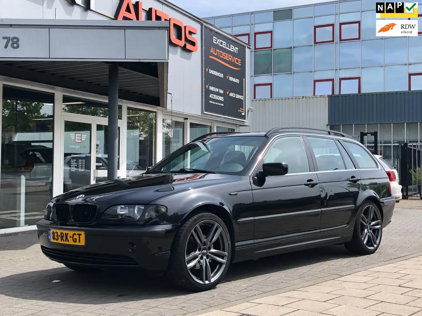 BMW 318 3-serie Touring 318i Special Edition-Leder Zwart - 1