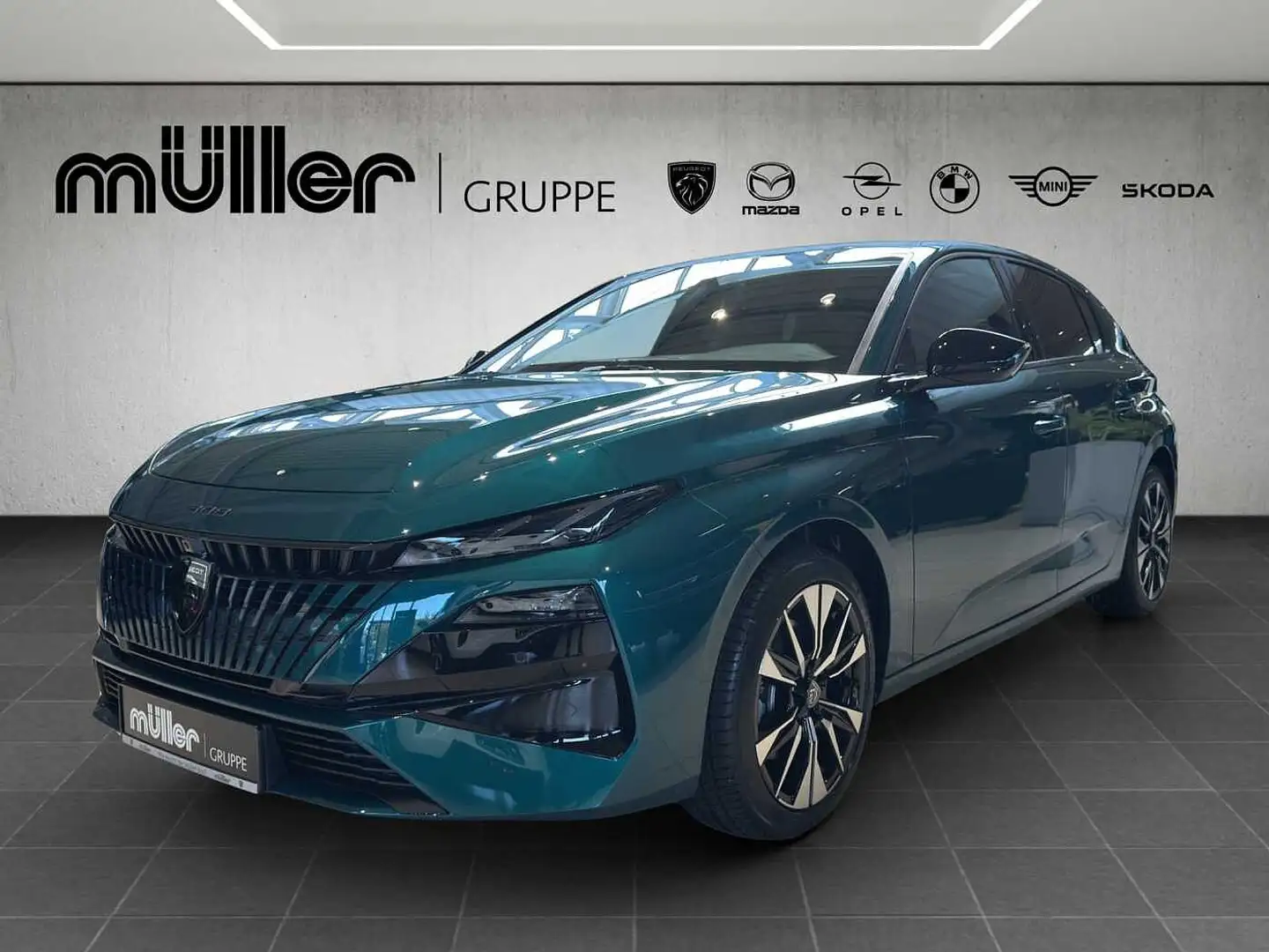 Peugeot 308 Hybrid 145 e-DSC6 Allure Blau - 1