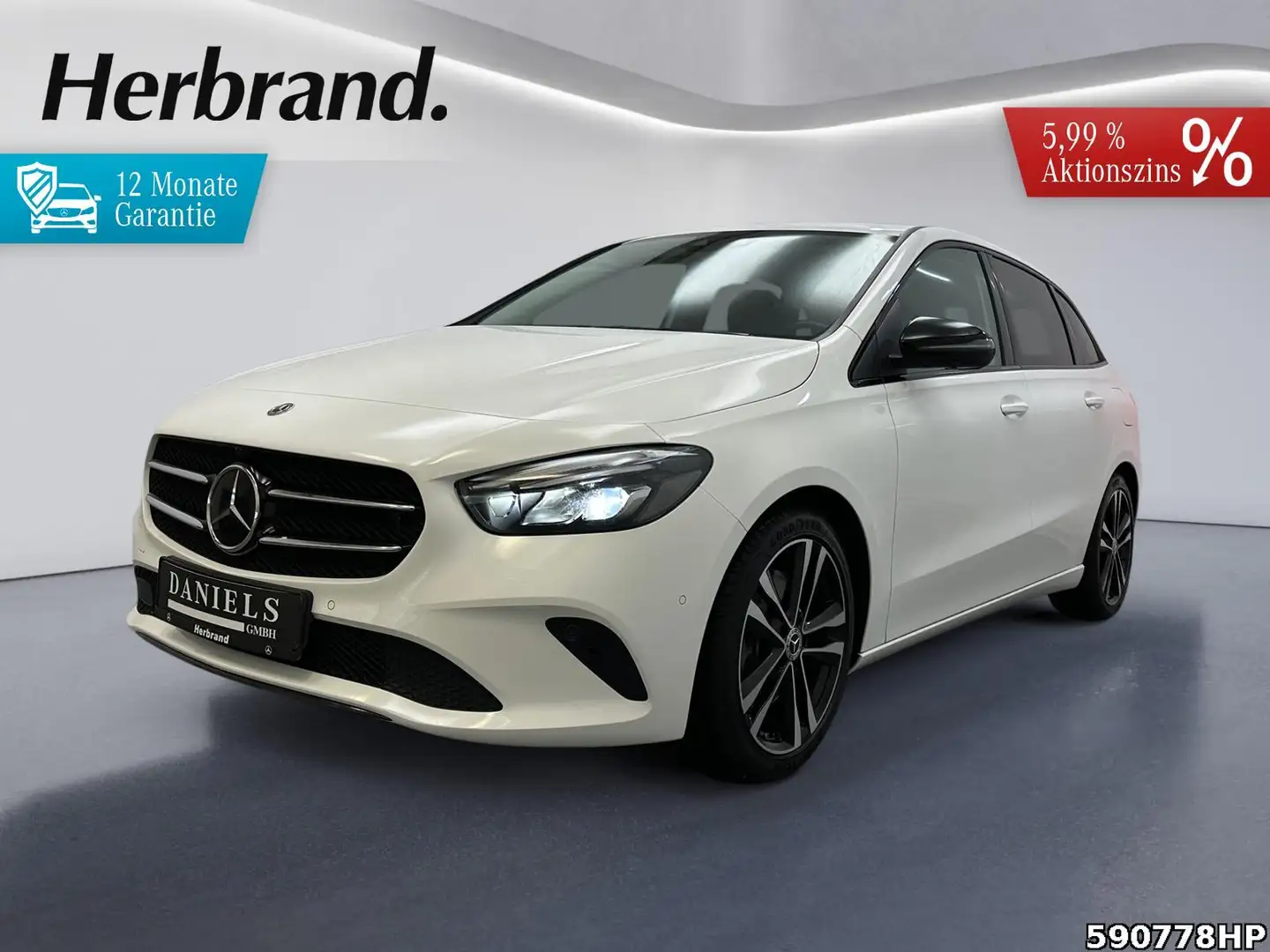 Mercedes-Benz B 250 Progressive Distronic MBUX Kamera Memory Weiß - 1