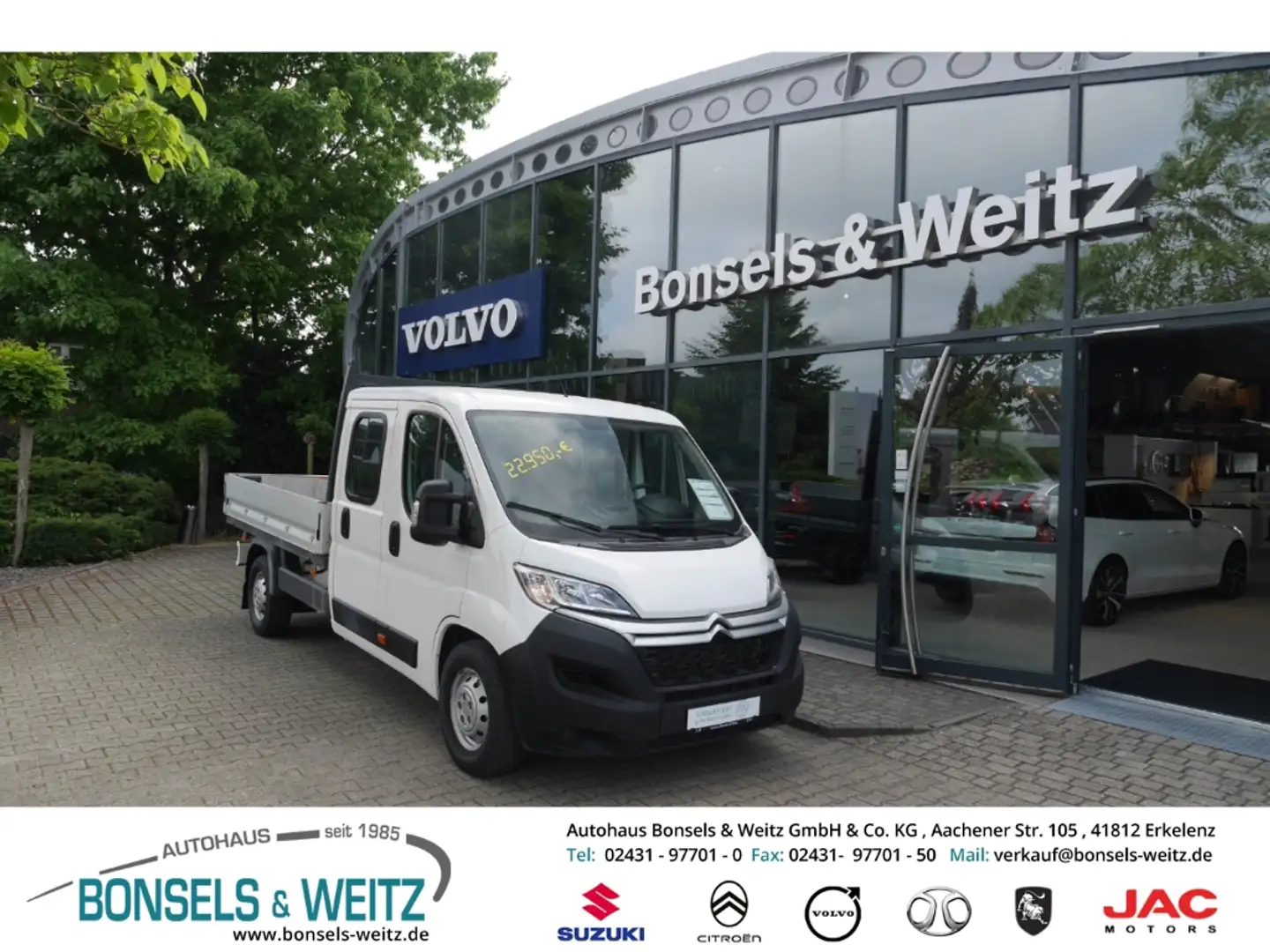 Citroen Jumper Pritsche Doka. 35 L3 Heavy BlueHDi 130 2.0 Blanco - 1
