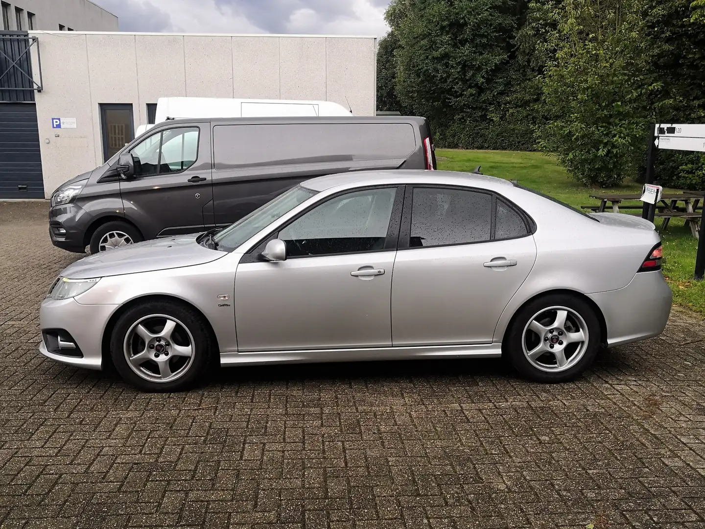 Saab 9-3 1.9 TTiD DPF Griffin Zilver - 2