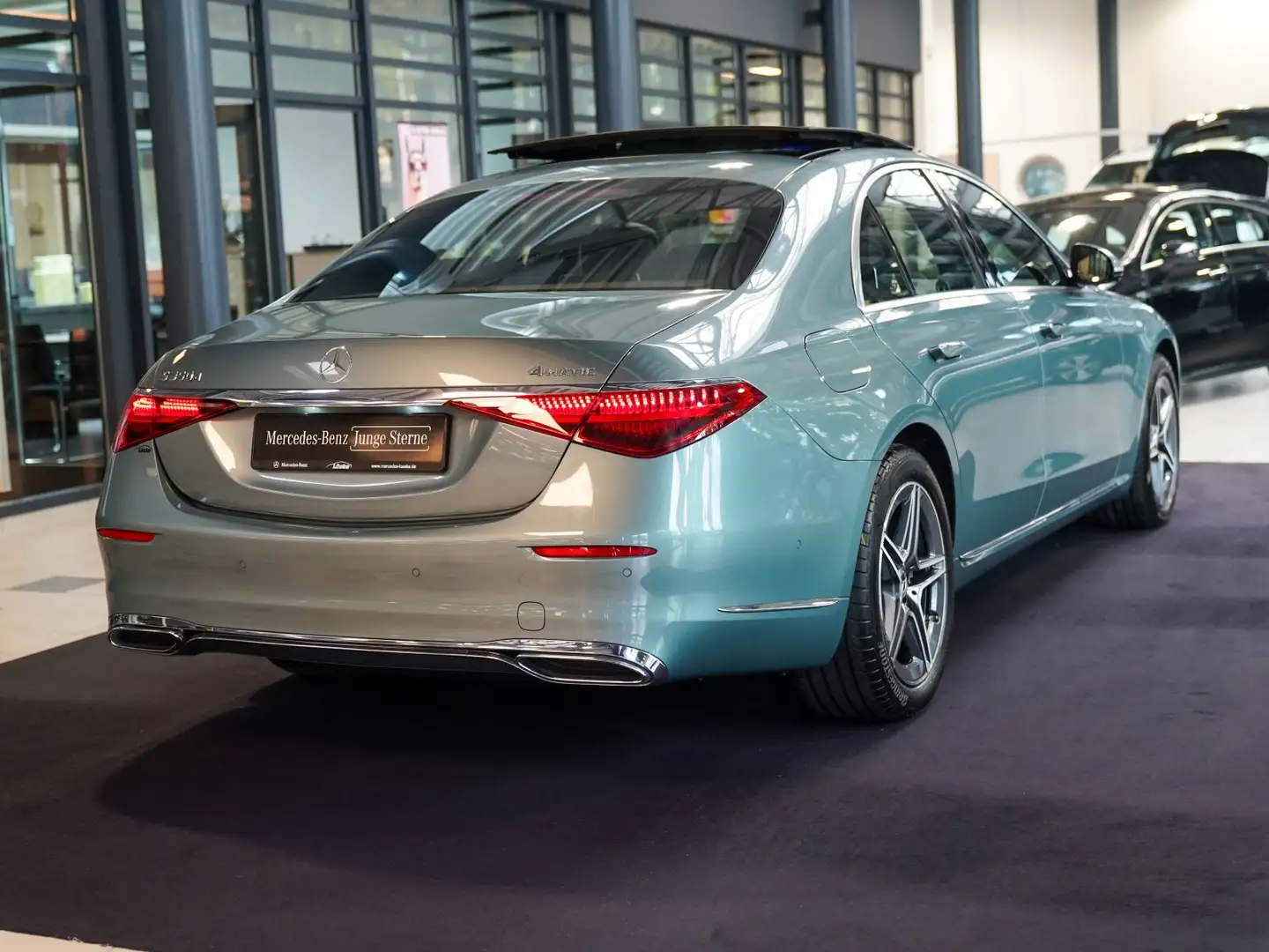 Mercedes-Benz S 350 S 350 d 4M AMG Räder verdesilber Pano AR-Head-up Silber - 2