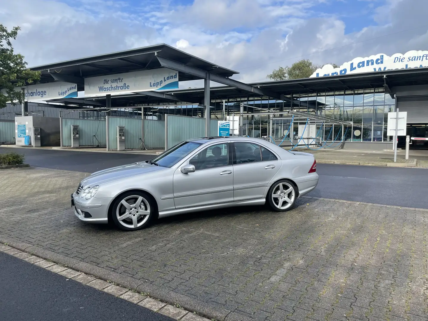 Mercedes-Benz C 55 AMG Automatik Silber - 1