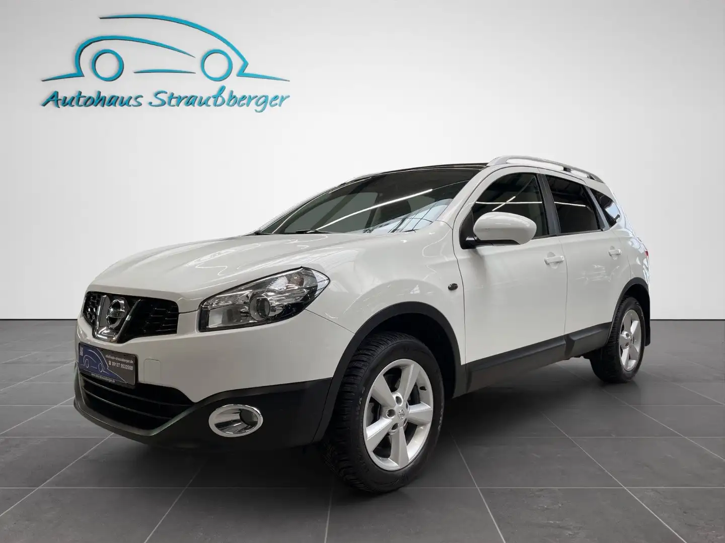 Nissan Qashqai +2 Acenta 4X4 Temp Pano RFK 2Z-Klima Weiß - 2