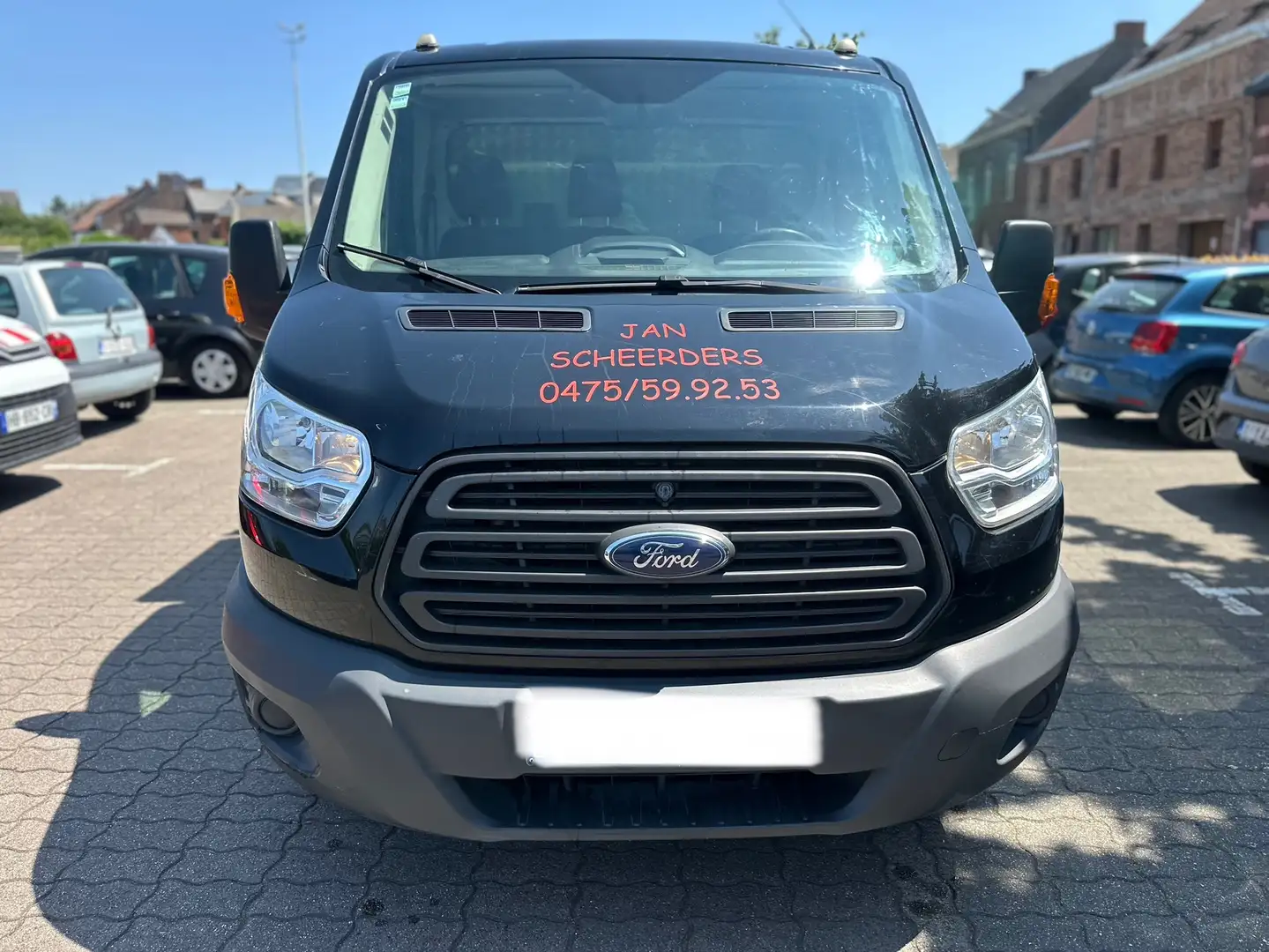 Ford Transit 2.2 TDCi benne fixe Noir - 2