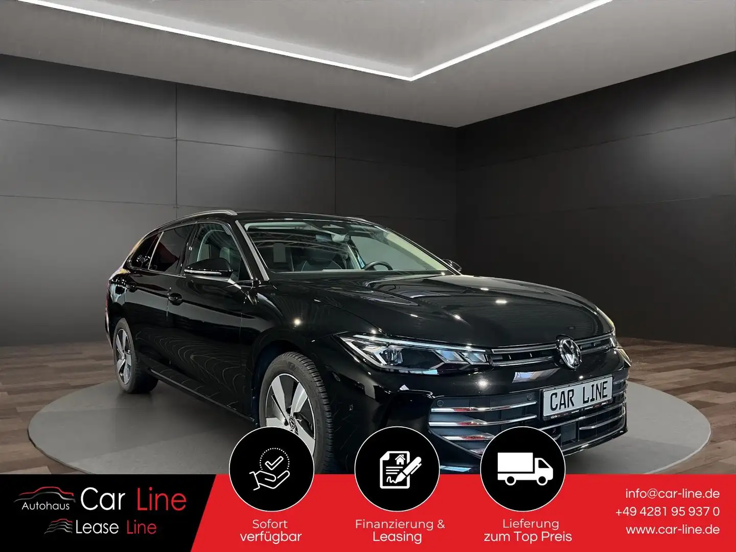 Volkswagen Passat Variant Business 2.0 TDI*DSG*DCC*AreaView Schwarz - 1