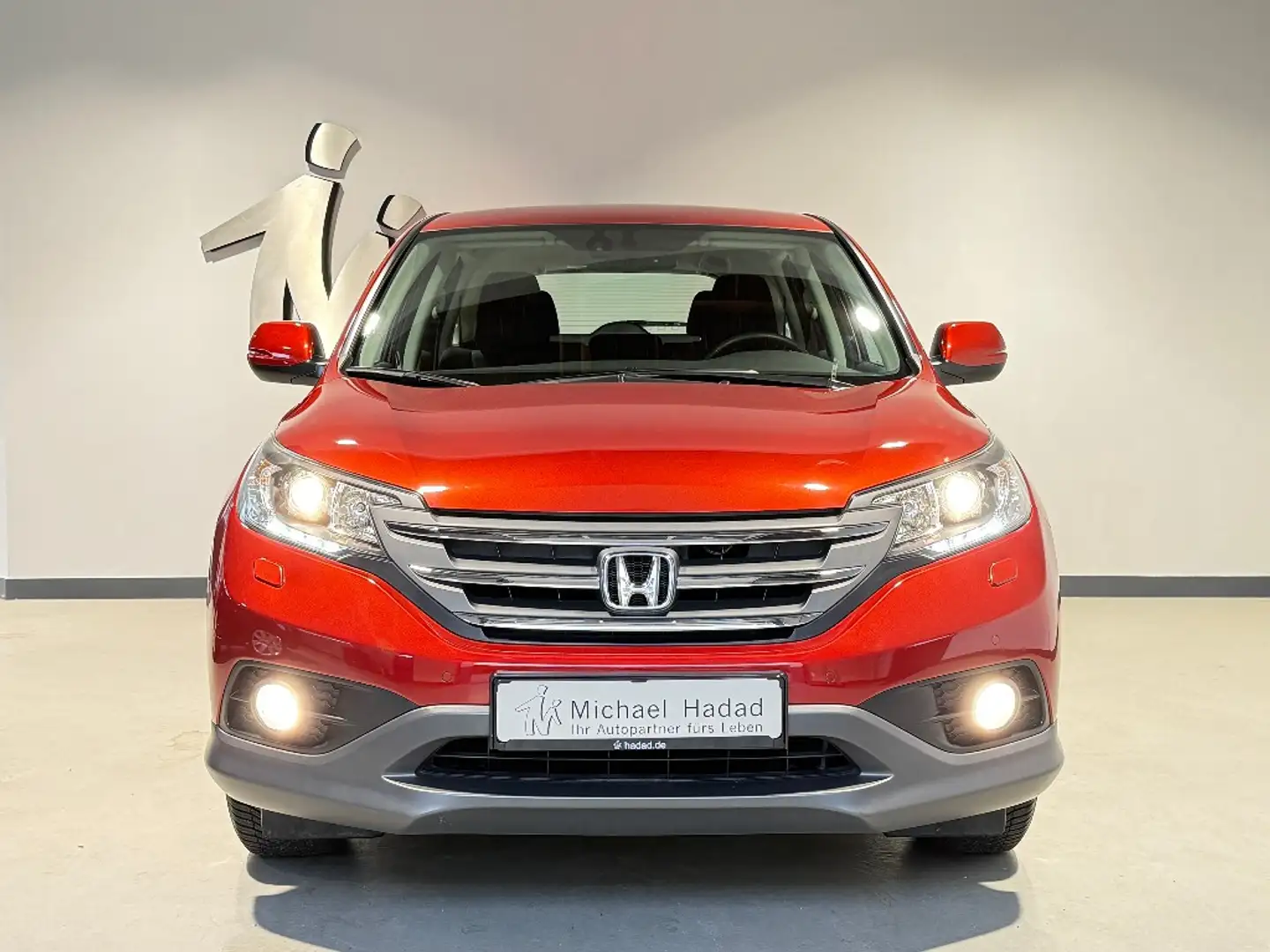 Honda CR-V 2.0 i-VTEC Elegance AWD Scheckheft 1. Hand Червоний - 2