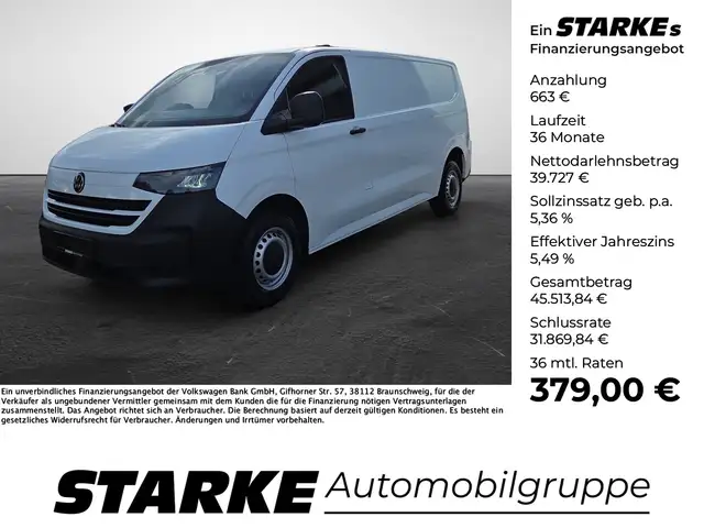 Volkswagen T7 Transporter 2.0 TDI DSG Kasten langer Radstand