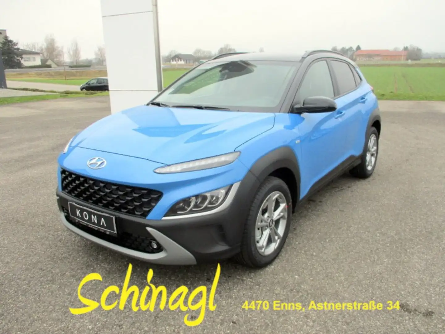 Hyundai KONA Trend Line 1,0 T-GDi 2WD 48V k1bt0-O2 Schwarz - 1
