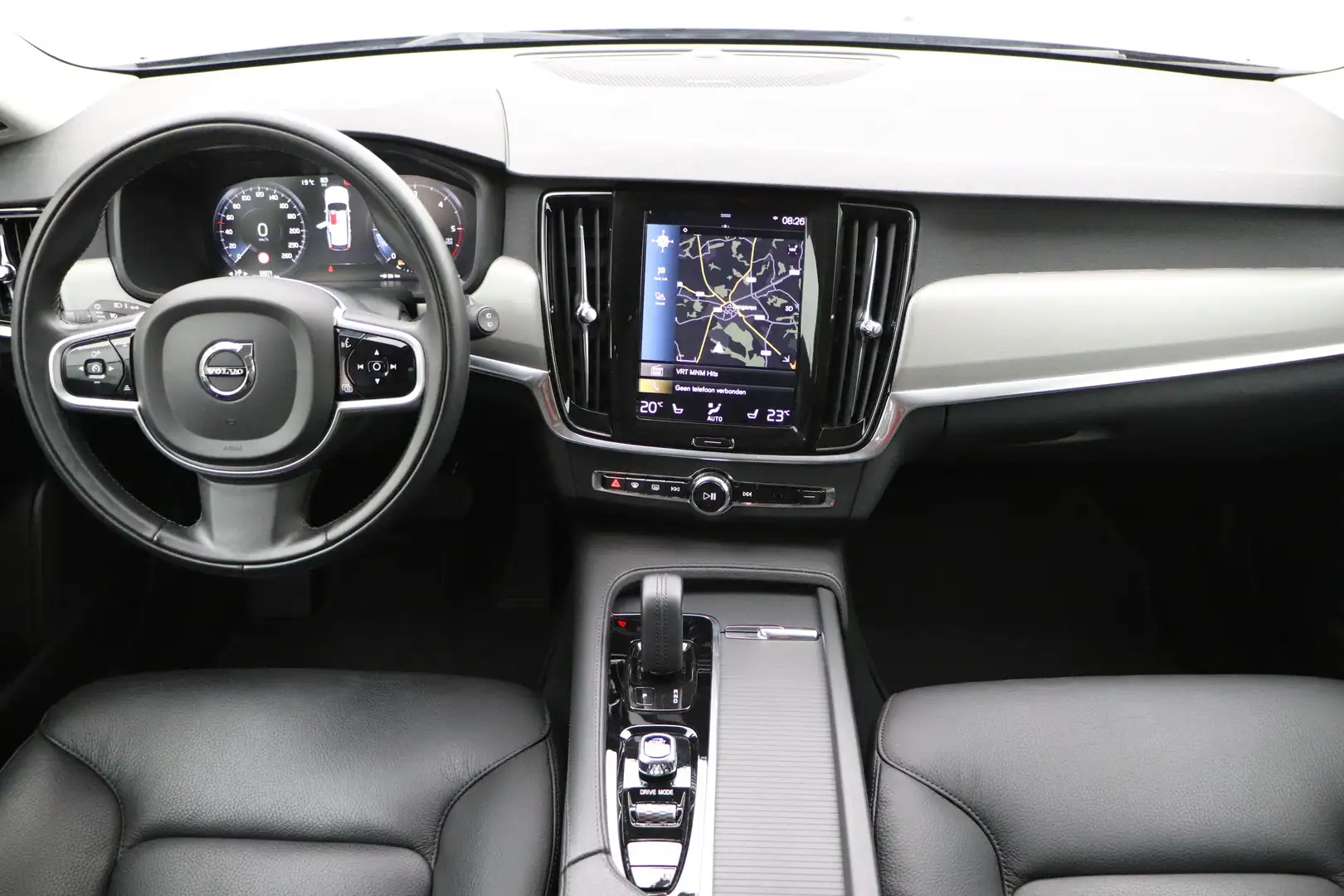Volvo V90 2.0 B4 Diesel Geartr. Momentum Pro LEDER/CUIR LED Noir - 1
