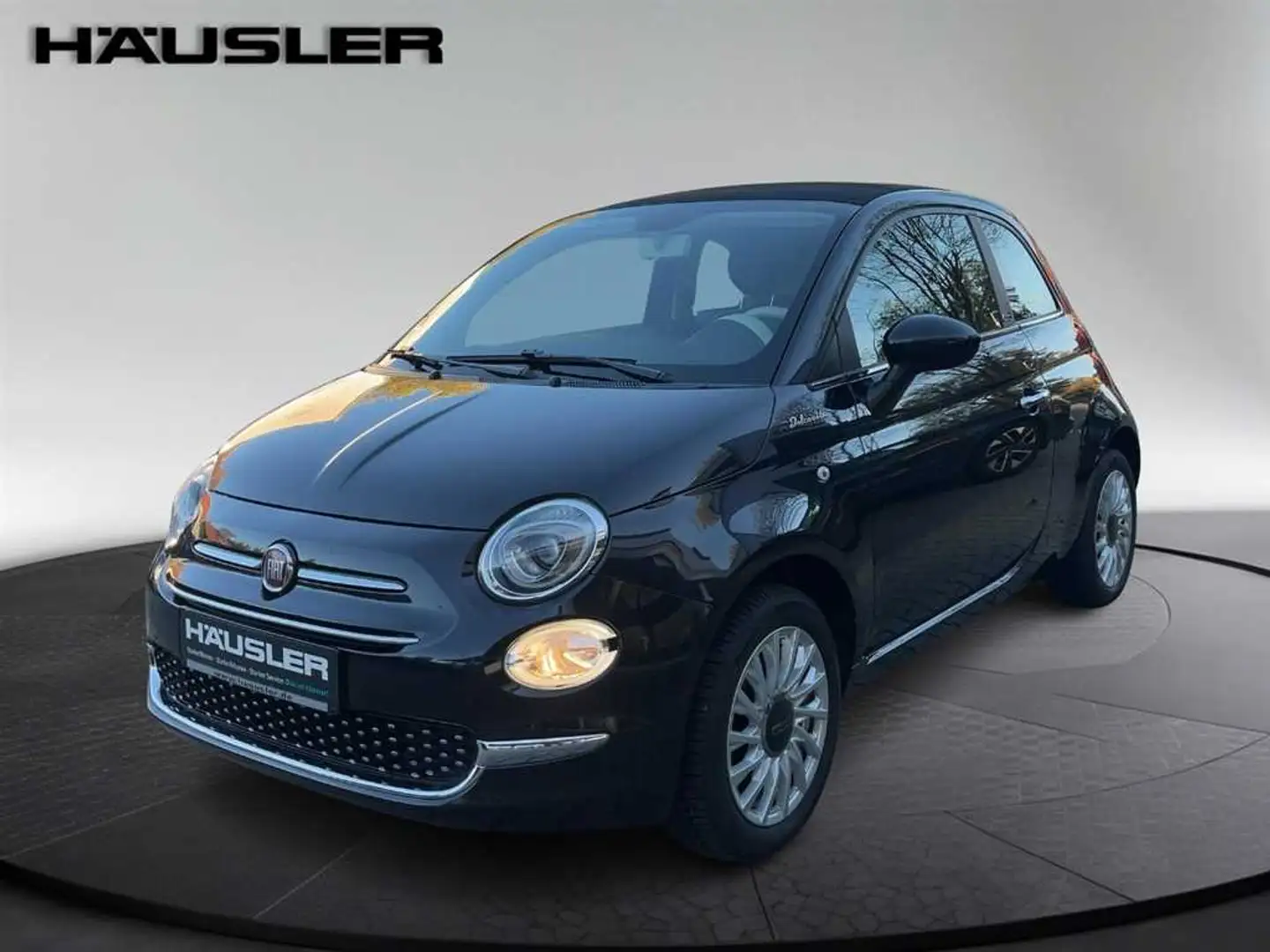 Fiat 500C DolceVita mit Tempomat*PDC*DAB-Radio Schwarz - 1
