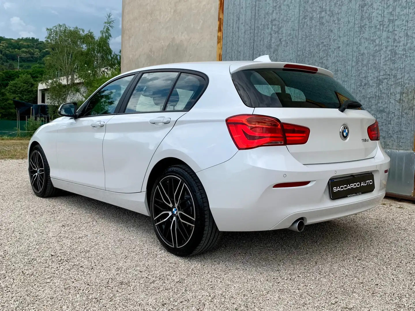 BMW 118 d 5p Advantage auto | TAGLIANDI BMW Bianco - 2