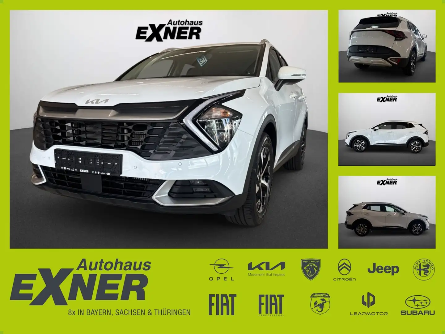 Kia Sportage Ultimate Lenkrad-, Sitzheizung, Navi Blanc - 1