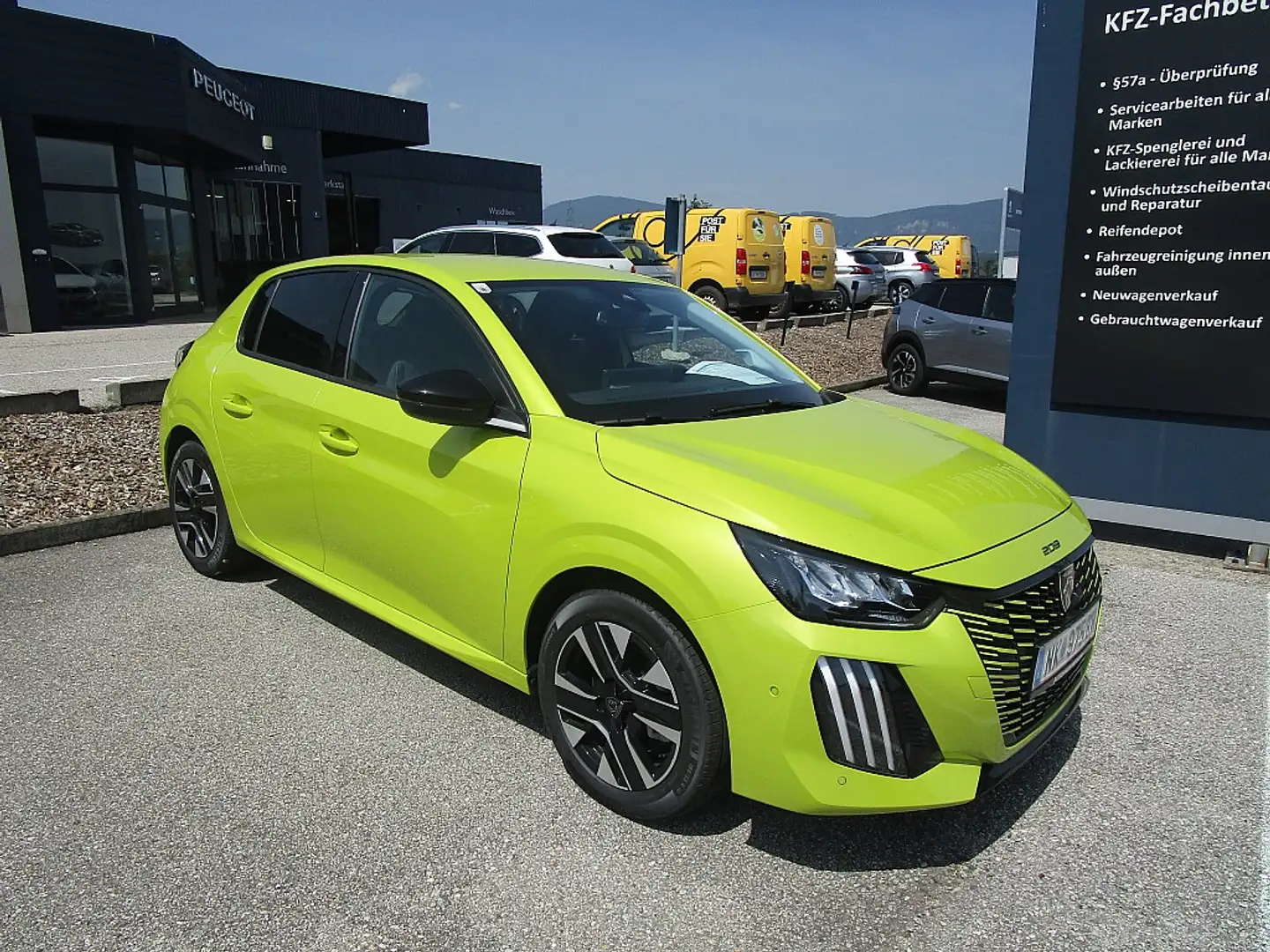 Peugeot 208 PureTech 100 S&S Allure Jaune - 2