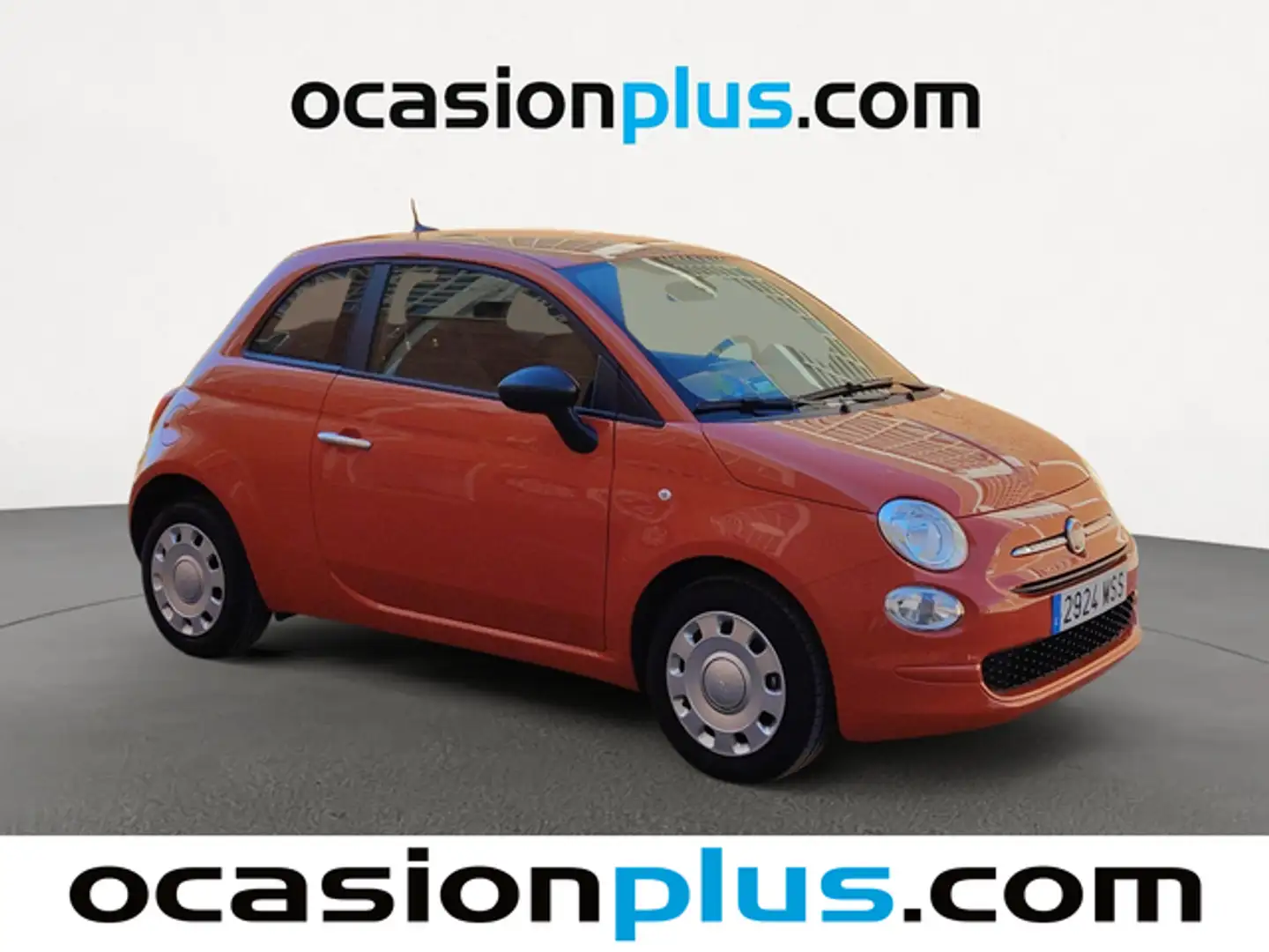 Fiat 500 1.0 Hybrid Monotrim 52kW Naranja - 2