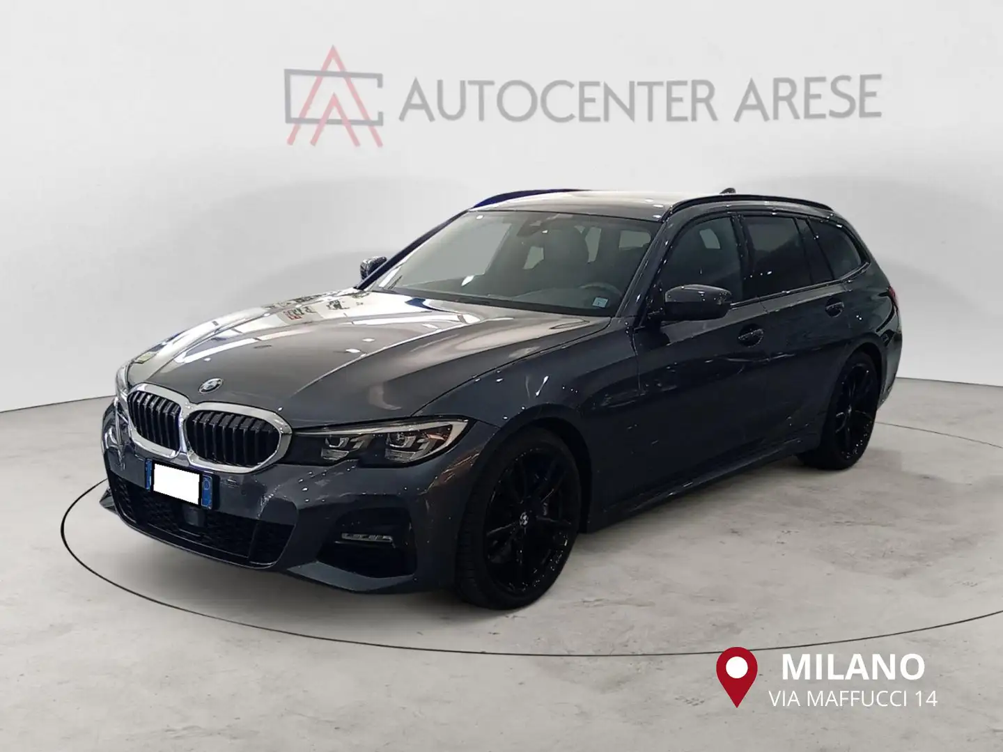 BMW 320 d 48V Touring Msport Grigio - 1