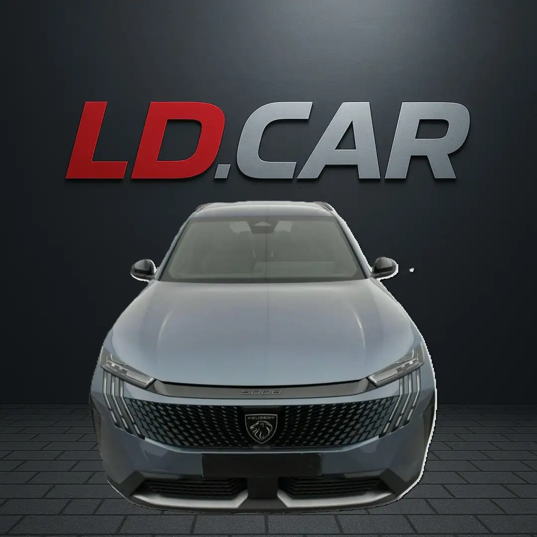 Peugeot 5008 Hybrid 145 e-DCS6 Allure +PACK NAVI Blauw - 2